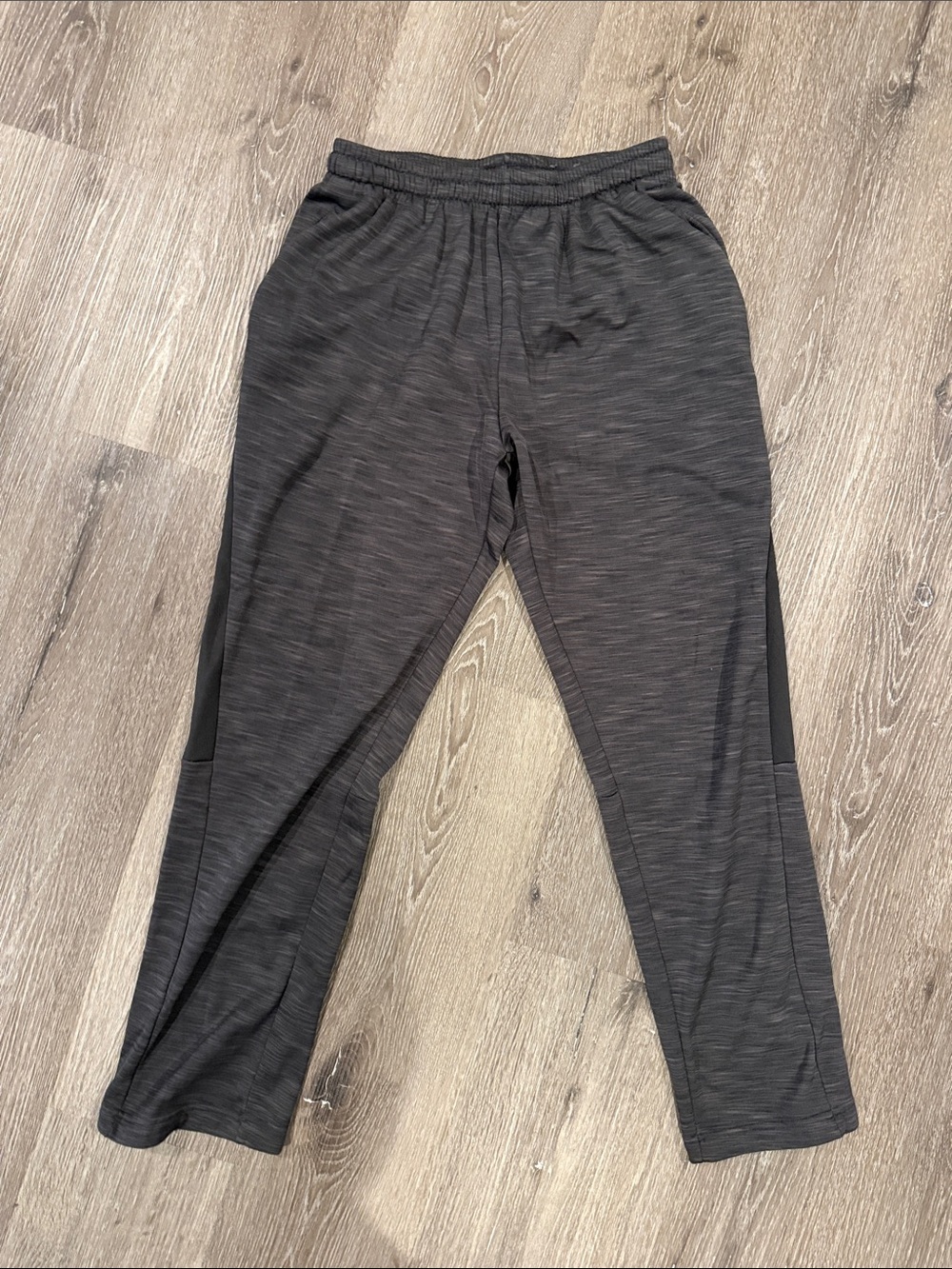 Mens Dark Gray Pull-On Active Pants